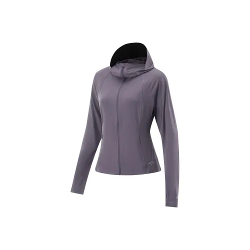 LINING Smoothie Куртки и Пальто Женские Ворон Серый Фиолетовый