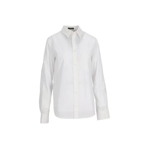 Ann Demeulemeester Рубашка Женская Белая