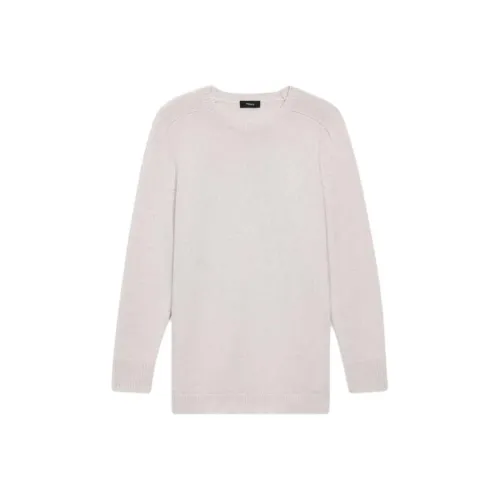 THEORY Кашемир Свитер Женский Серый