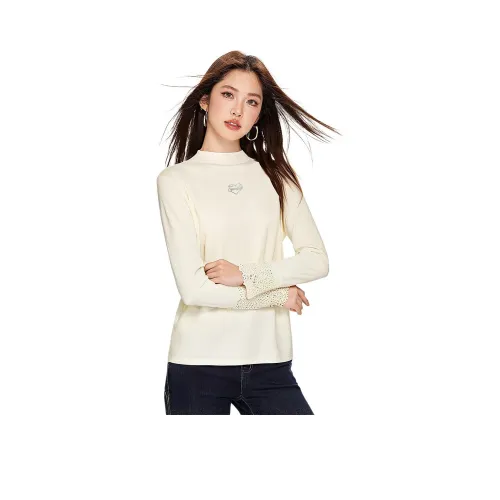 CHOCOOLATE T Рубашка Женская Кремово-Белая