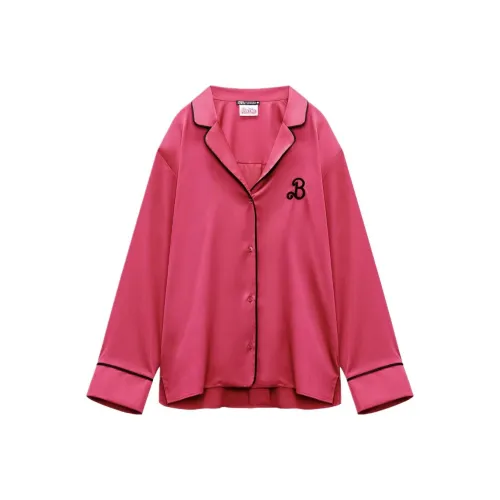ZARA Розовые Женские Рубашки
