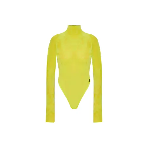 DIESEL FW24 Комбинезон Женский Лимонный Желтый