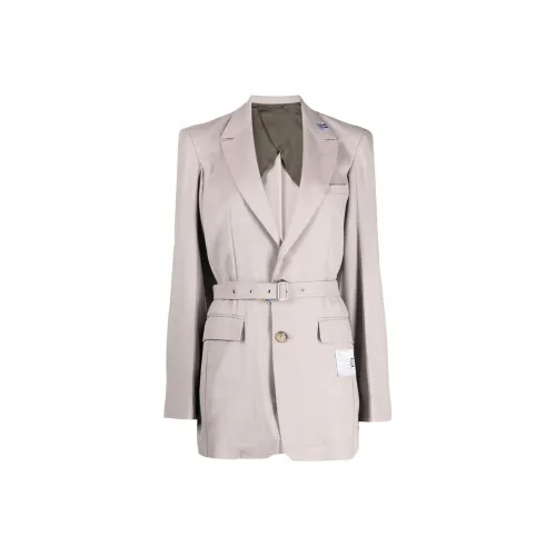 Maison Mihara Yasuhiro Серые Женские Куртки