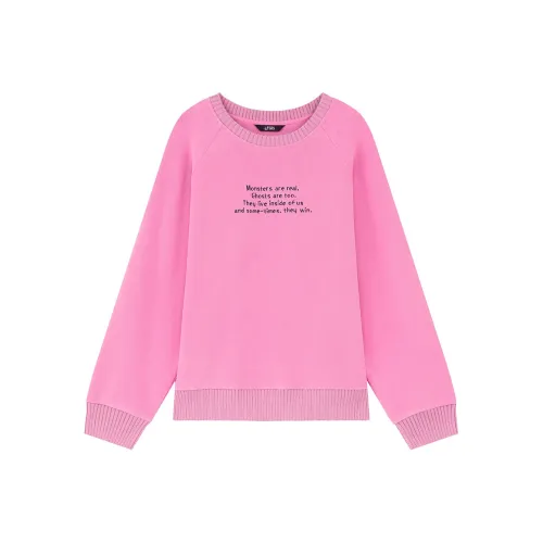 ELF SACK MONSTER Розово-красный Женские Свитшоты