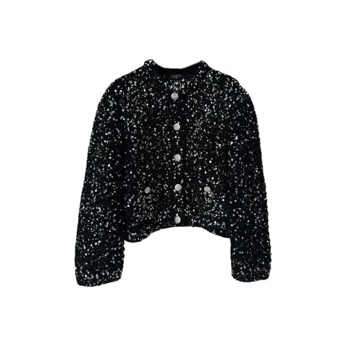 CHANEL Куртки и Пальто Женские Черные