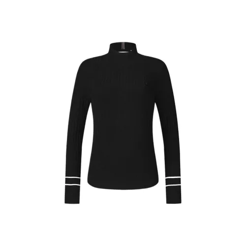 FILA Golf Series Темно-черный BK Женские Трикотаж
