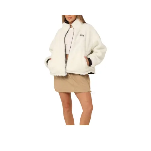 Stussy Куртки и Пальто Женские Черный Белый