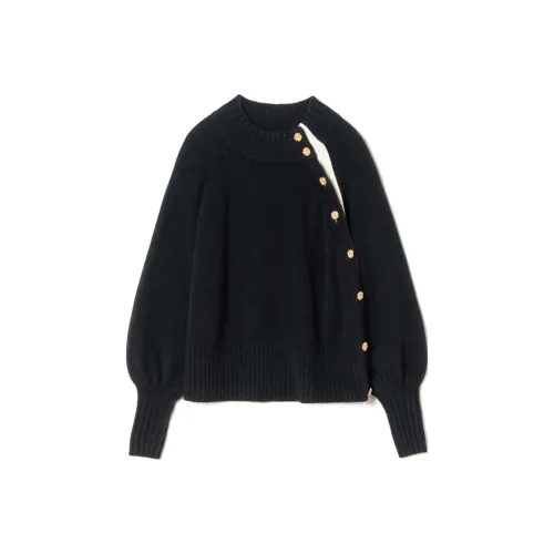 SNOWFORTE Кашемир Свитер Женский Обсидиан Черный