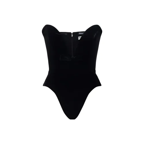 Alessandra Rich FW24 Комбинезон Женский Черный