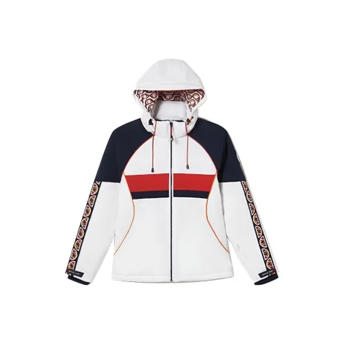MICHAEL KORS MICHAEL KORS x Ellesse Co Branded SKI Capsule Collection SS22 Куртки и пальто Женские Белый Синий