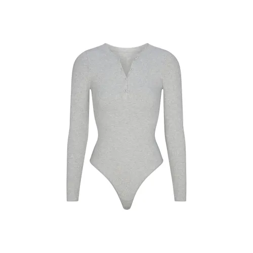 Skims Свет Вереск GREY/Светло-пшеничный серый Женское боди