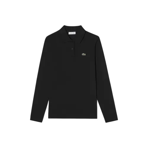 LACOSTE Поло Женское Черное