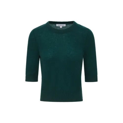 Veronica Beard FW24 Кашемировый свитер женский лесной зеленый