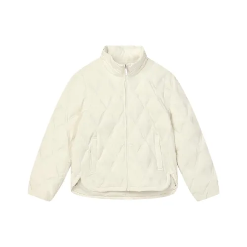 FILA Туманный Лотосовый Белый Женские Пуховики