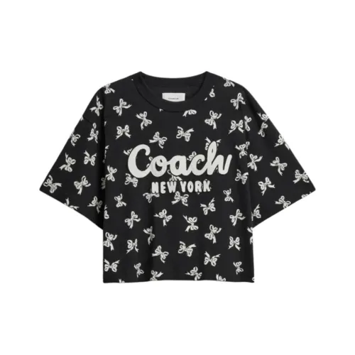 COACH Черные Женские Т-рубашки