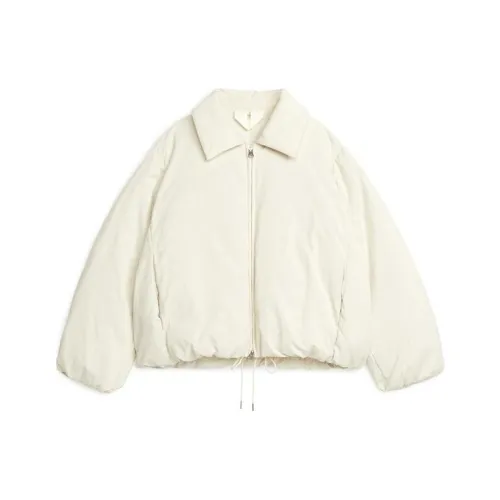 ARKET Белая Женская Пуховая Куртка