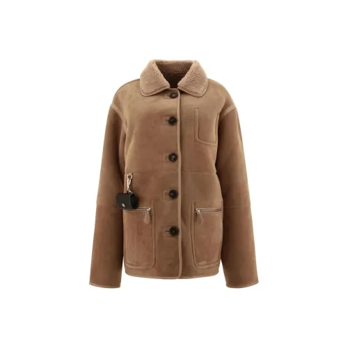 Saks Potts Куртки и Пальто Женские Бежевые