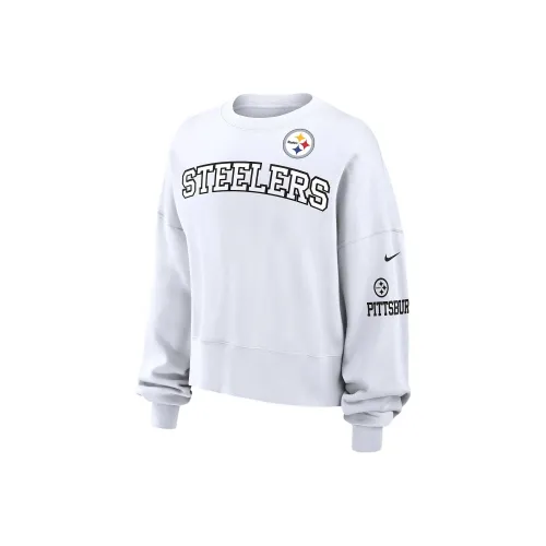 nike NFL FW24 Pittsburgh Steelers Свитшот Женский Белый