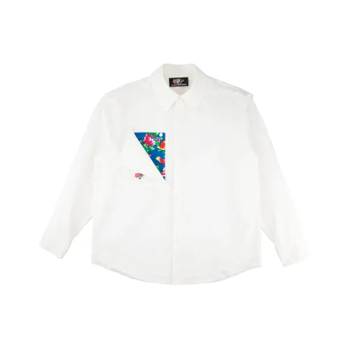 SHAPESHIFT Белая унисекс рубашка