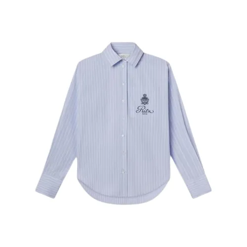 Рамка Синие полосы Женские Рубашки