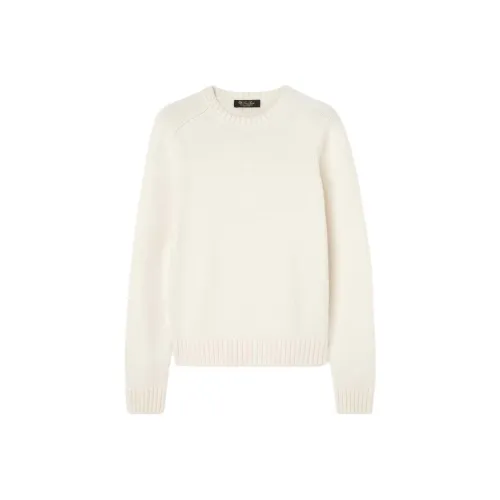 Loro Piana Белый Титан Женские Кашемировые Свитеры