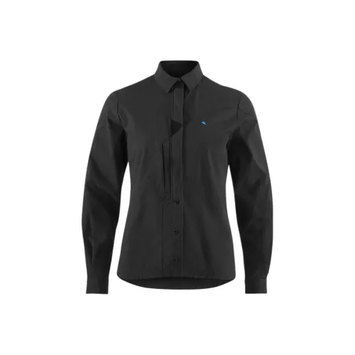 Klattermusen Garm Рубашка Женская Черная