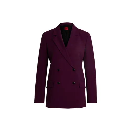 Hugo Boss FW24 Куртки и Пальто Женские Фиолетовые