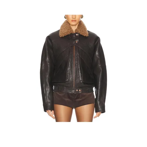 MAGDA BUTRYM Куртки и Пальто Женские Коричневый