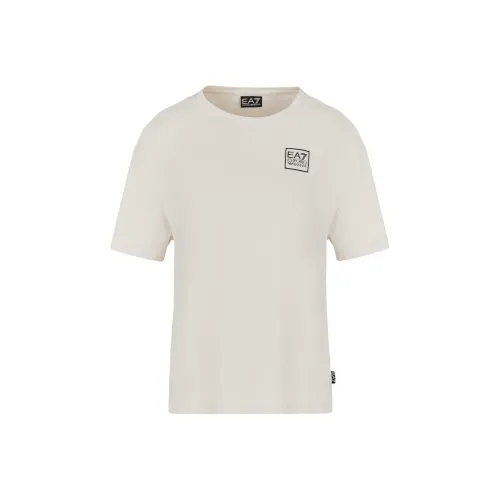 EMPORIO ARMANI EA7 Серо-бежевые Женские Рубашки T