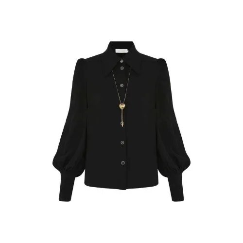 Zimmermann Черные Женские Рубашки