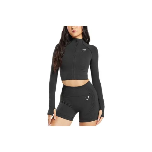 GYMSHARK Черный Marlstone Женские Куртки