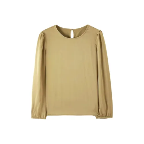 XWI Рубашка Женская Горчично-желтая