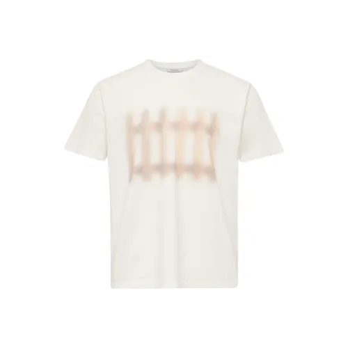 JW Anderson Сливочный Унисекс Футболка