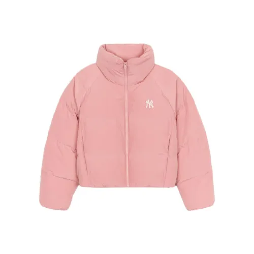 MLB New York Yankees Down Jacket Women's Hemp Pink
