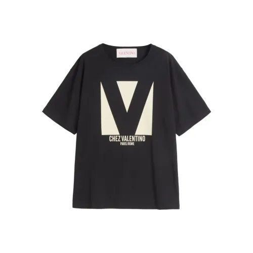 Valentino T-рубашка женская черная