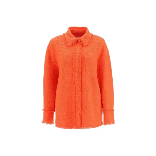 MSGM Апельсиновые Женские Куртки