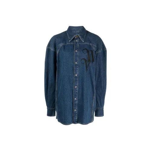 Vivienne Westwood Рубашка Женская Синяя