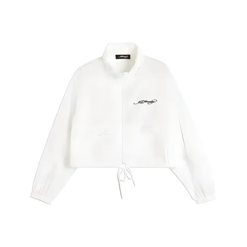 Ed Hardy Белые Женские Куртки