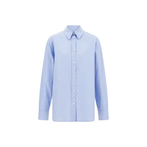 FERRAGAMO SS25 Рубашка Женская Oxford Синий