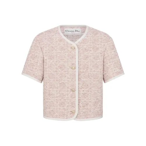 DIOR Tribales Куртки и Пальто Женские Персиково-Розовый