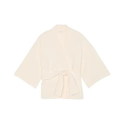 Victoria's Secret Luxe Crème Knit Wrap Sweater Светлый светлый трикотаж женский светлый белый