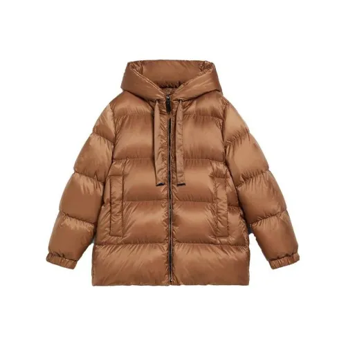 MaxMara Пуховик Женский Коричневый