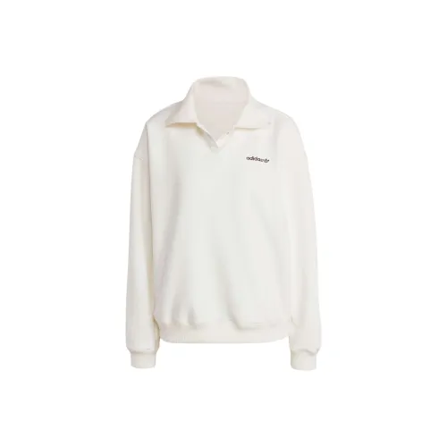 Adidas Originals SUEDE OVERSIZED Свитшот Женский Нефритовый Белый