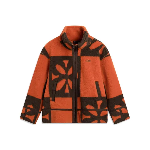 Подкладка Sports Life Collection Кашемир Свитер Женский Охра Апельсин Керамика С принтом