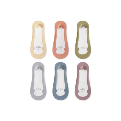 JIAZINI No Show Носки Женские 6 пар