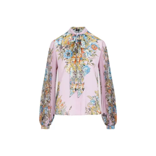 ETRO Розовые Женские Рубашки