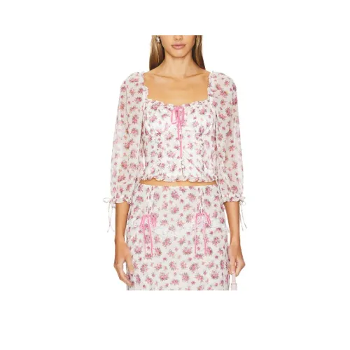 FOR LOVE LEMONS Рубашка Женская Белая