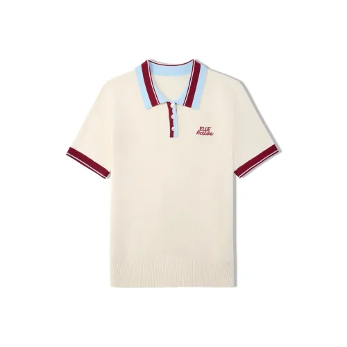 ELLE Active Поло Женское Абрикосовое