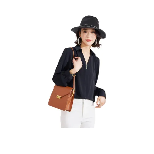 Emodues Черные Женские Рубашки