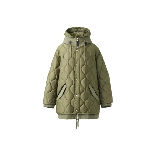MACKAGE Оливково-зеленый Женские Пуховики